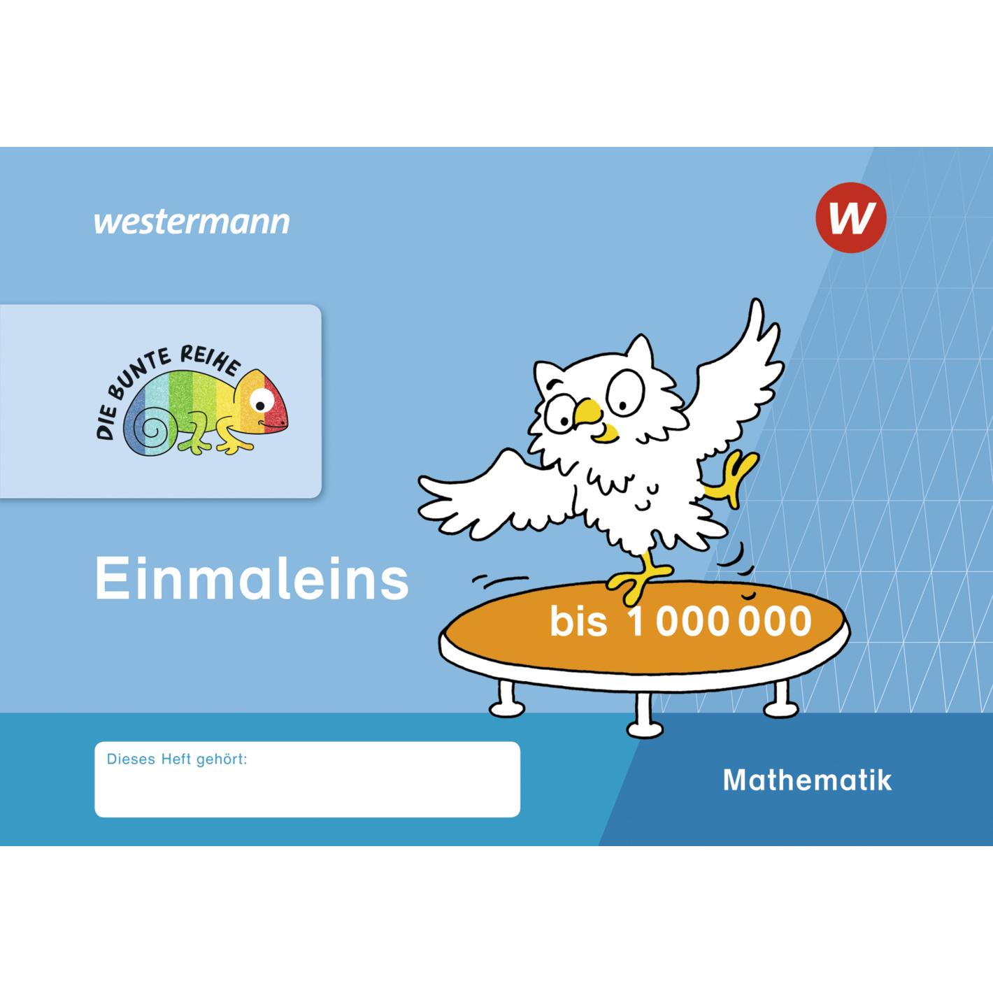 Bunte Reihe Einmaleins bis 1000000, Schulbücher