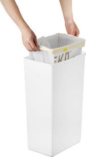 Produktbild EKO Morandi Abfalleimer 40L Weiss Touch (40 l)