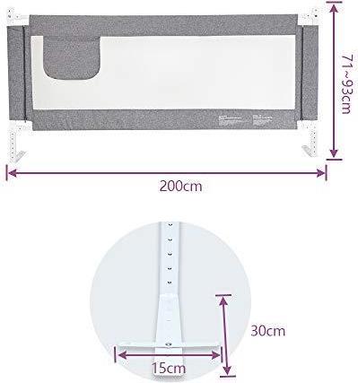 Image du produit Zehnhase Barrière de lit (200 cm)