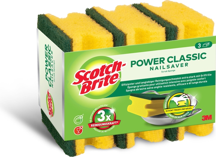 Scotch-Brite Sponge High Power (3 pcs.)