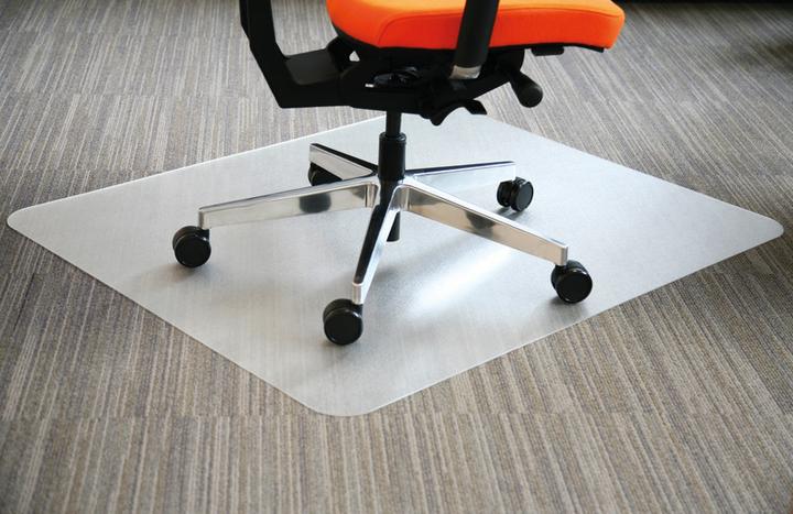 Produktbild Q-Connect Bodenschutzmatte für Teppichböden rPET (90 x 120 cm)