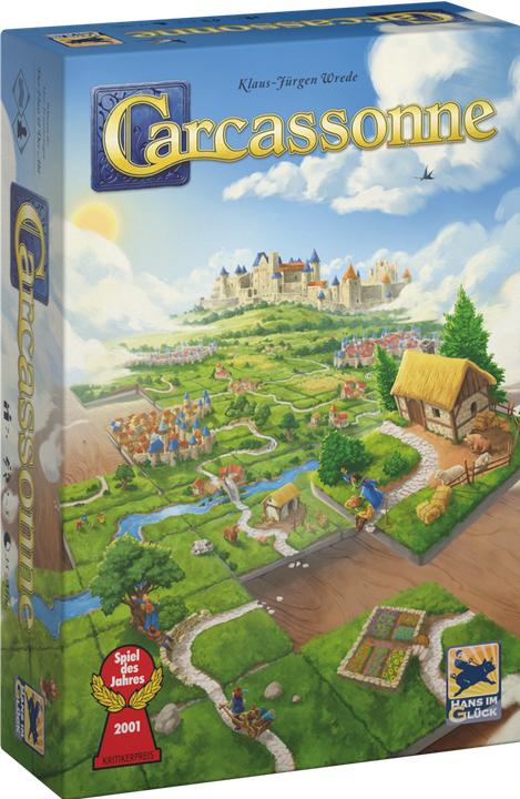 Productafbeelding Hans im Glück HIGD0112 - Carcassonne V3.0 - Bordspel, voor 2-5 spelers, vanaf 7 jaar (DE editie) (Duits)