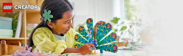Actual product image LEGO Creator Exotic Peacock