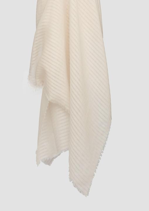Immagine prodotto s.Oliver Tuch Gestreifter Schal aus Webware mit Fransen