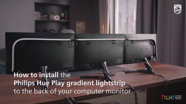 Produktbild Philips Hue Play Gradient inkl. Bridge (Mehrfarbig, 187.50 cm, Indoor)