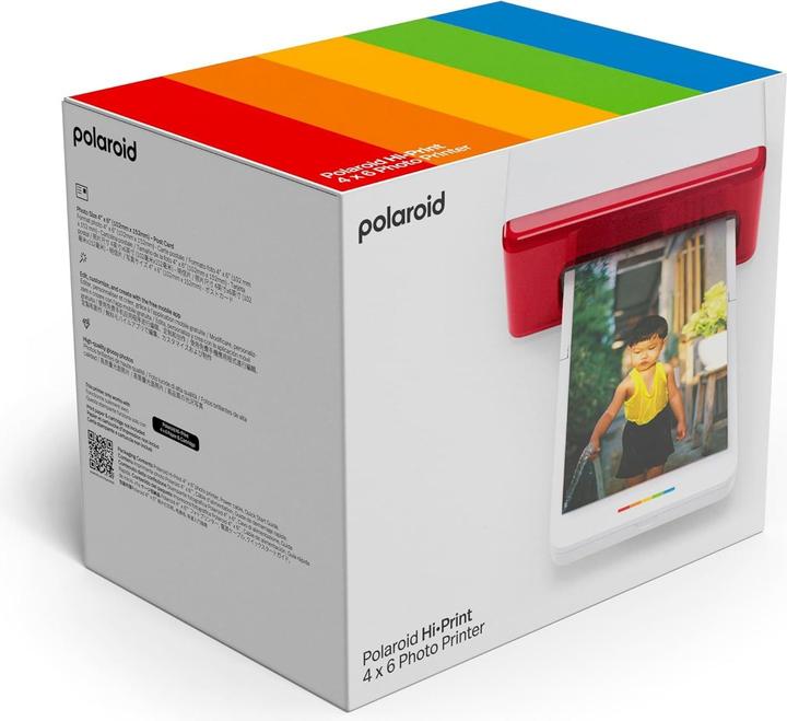 Actual product image Polaroid Hi-Print 4x6 Photo Printer (Thermal printing, Colour)