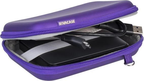 Actual product image Rivacase HDD Case 9101 PU ultraviolet