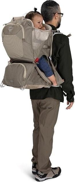 Produktbild Osprey Nosidełko turystyczne Poco LT szare