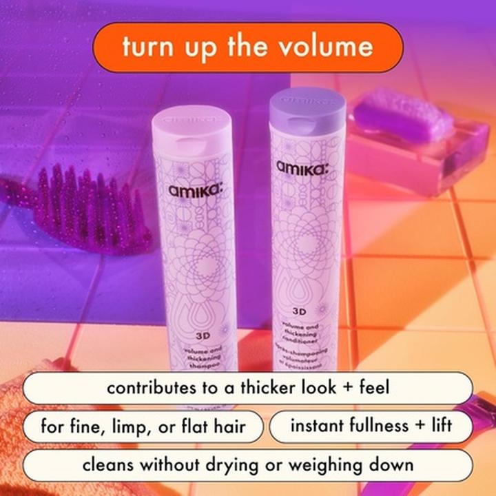 Produktbild Amika 3D Volume & Thickening Conditioner 16.9 fl oz