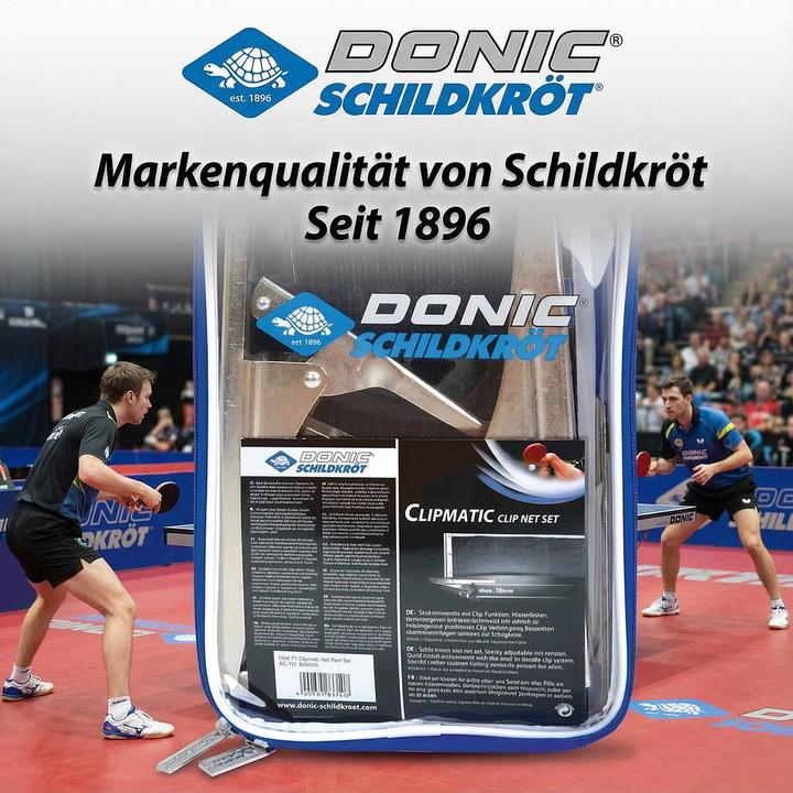 Actual product image Donic Schildkröt PingPong Net Clipmatic