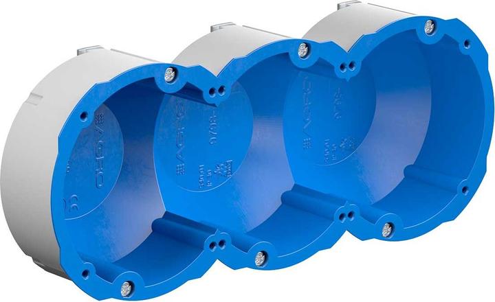 Produktbild Kaiser KAI 9798-77.03 Schallschutzdose 3-fach Schweiz