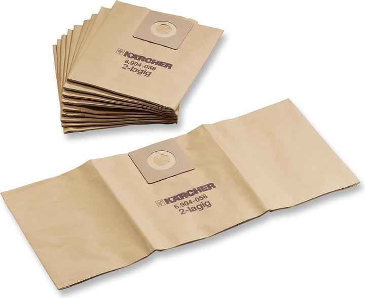 Produktbild Kärcher Professional Paper filtering bag neutrally 300 Stck
