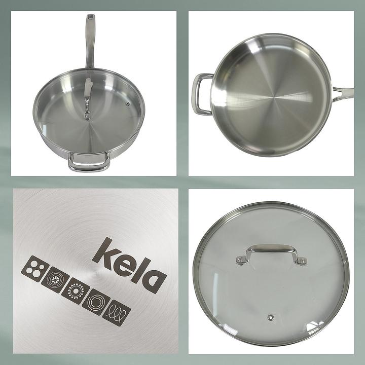 Image du produit Kela Flavoria (24 cm, Poêle à frire, Acier inoxydable)