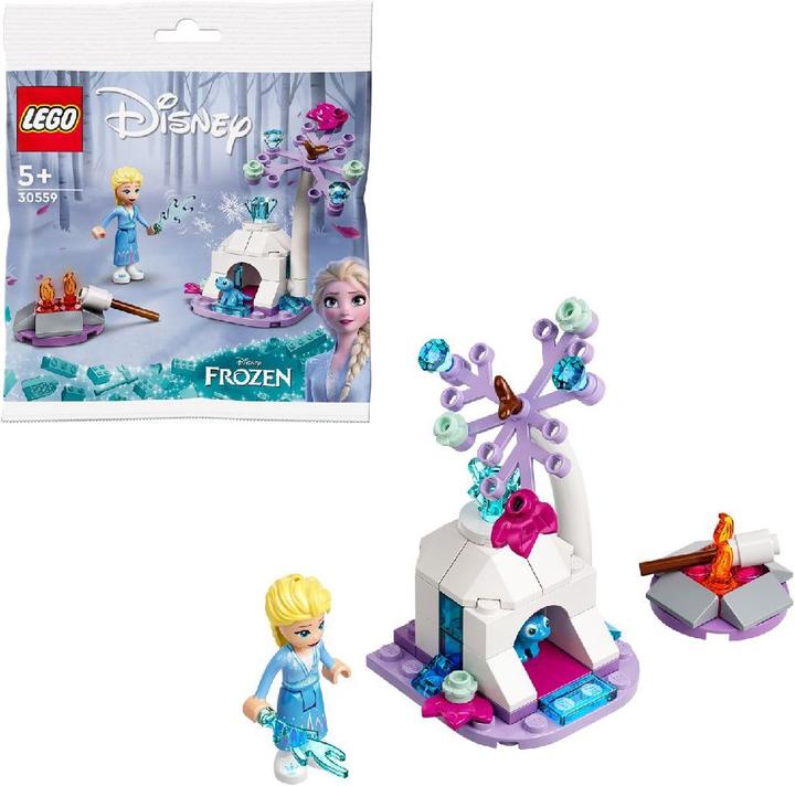 Actual product image LEGO Elsa and Bruni's camp in the forest (30559, LEGO Disney)