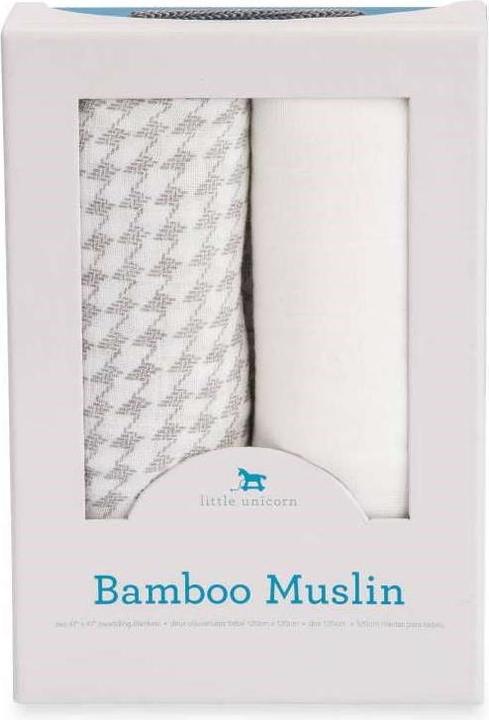 Produktbild little unicorn Deluxe Bamboo Swaddle 2 Pack (120 cm, 120 cm)