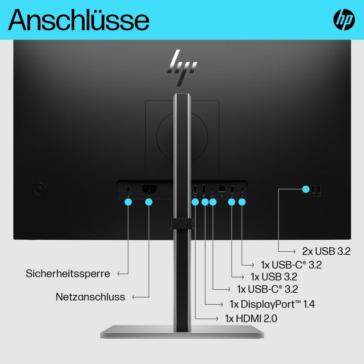 Image du produit HP E27k G5 (3840 x 2160 pixels, 27")