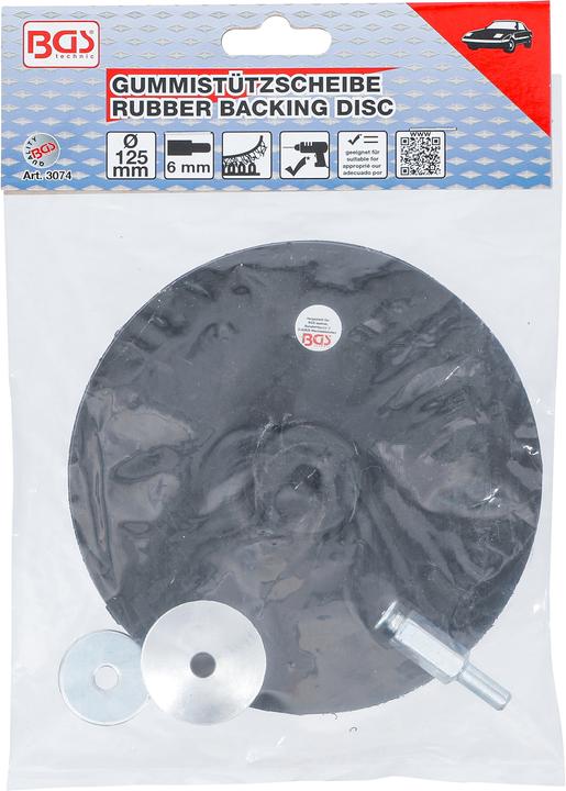 Actual product image BGS Gummistützscheibe