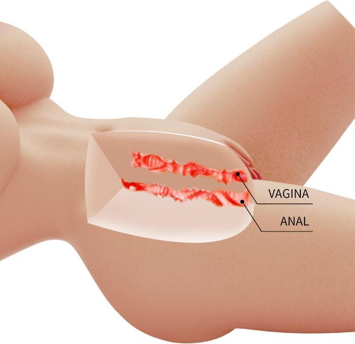 Produktbild Crazy Bull - Realistischer Weiblicher Torso-Masturbador 41,9 cm
