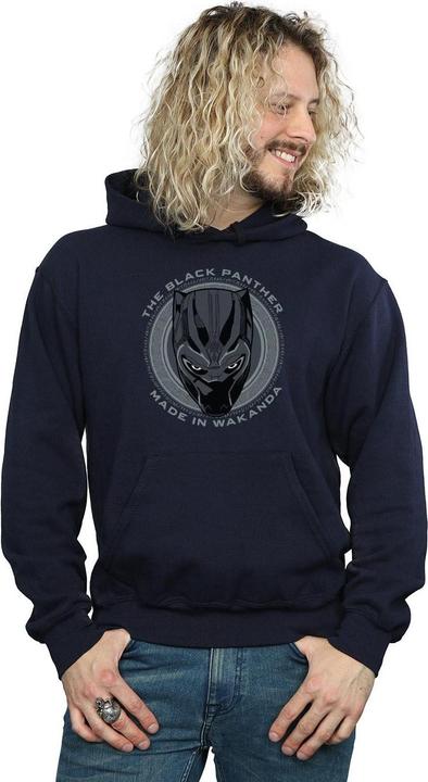 Immagine prodotto Black Made In Wakanda Felpa con Cappuccio Uomo (L)