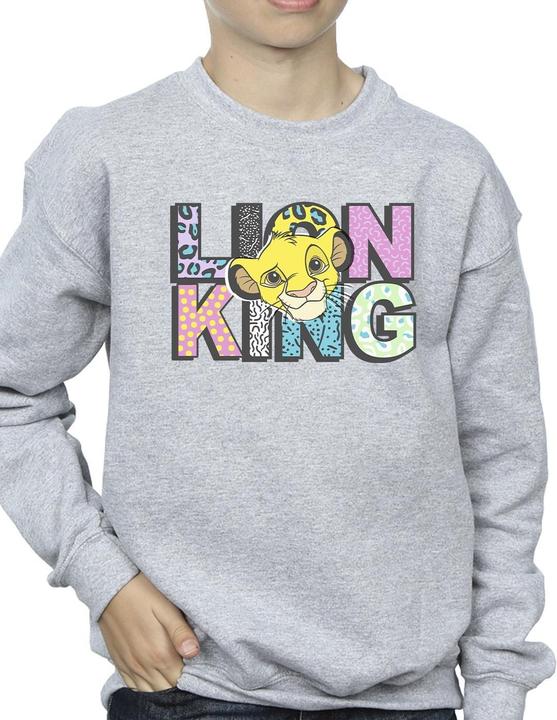 Produktbild Disney The Lion King Pattern Logo Sweatshirt Jungen (104)