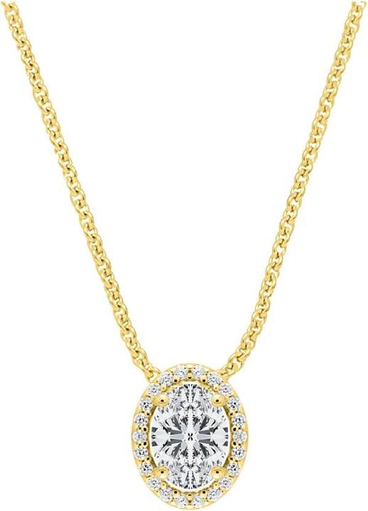 Produktbild Candy Halskette Belina, 925 Sterling Silber, vergoldet (18k vergoldet, 925 Sterling Silber, 925er Sterlingsilber, 42 - 45 cm)