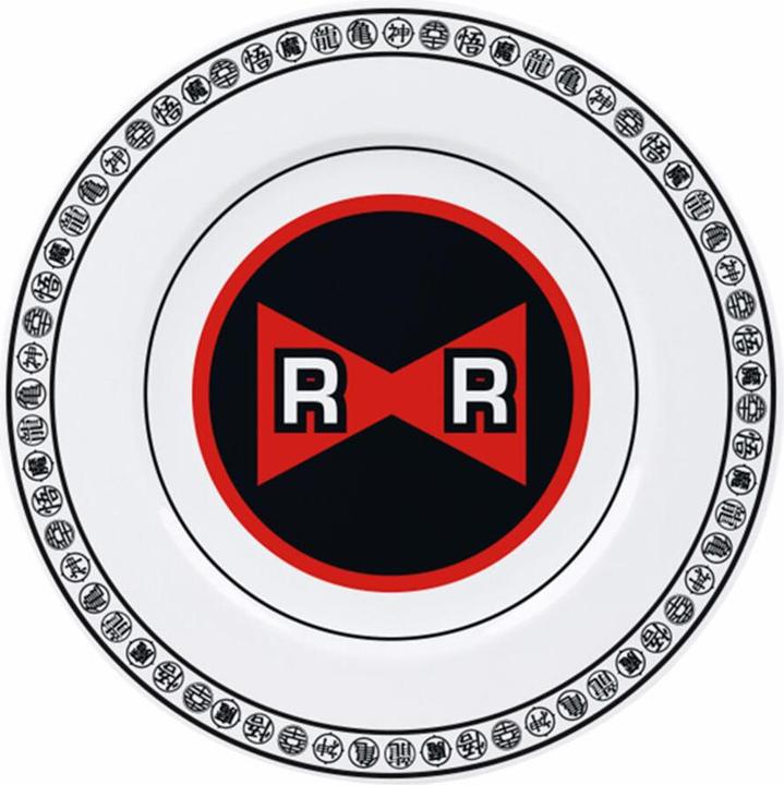 Actual product image ABYstyle Dragon Ball Hero Set of 4 Plates : Emblems