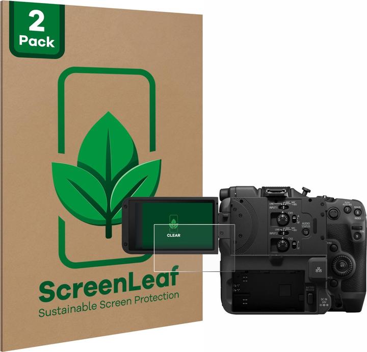 Actual product image ScreenLeaf Protective film sustainable screen protector Display protection film Clear Transparent (Screen protector)