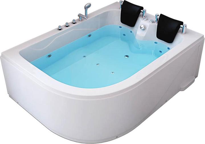 Home Deluxe Vasca idromassaggio 2 persone DOLPHIN (sinistra) - 180x120x65cm (120 cm, 180 cm)