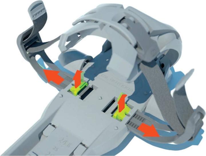 Actual product image Tsl Snowshoe 345 Original 2 BOA, Dark Grey (26.57")