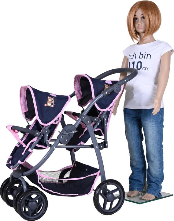 Actual product image Knorrtoys Zwillingspuppenwagen Milo