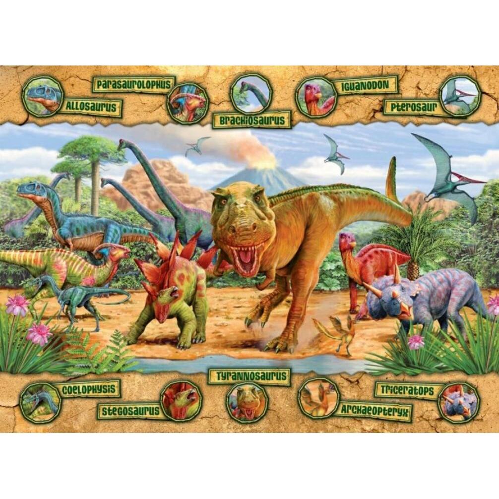 Thumbnail - Ravensburger 100 Stk. - Dinosaurier (100 Teile)