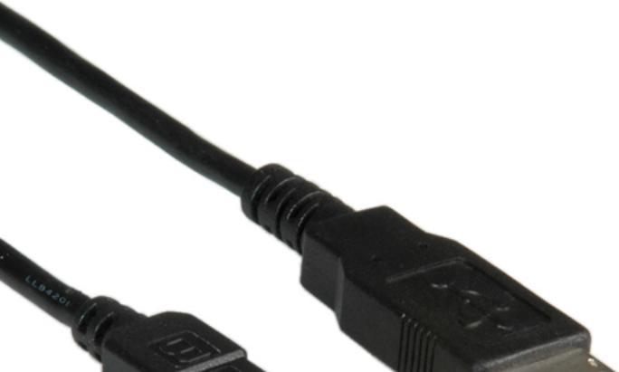 Produktbild Roline USB 2.0 Kabel (0.80 m, USB 2.0)