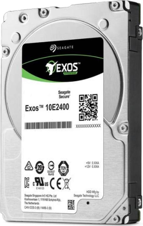 Actual product image Seagate EXOS 10E2400 2.4TB 512E/4K (2.40 TB, 2.5", CMR)