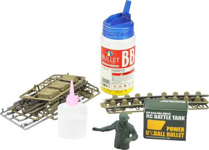 Image du produit Amewi Walker Bulldog M41 R&S/2.4GHZ chaînes métalliques/réducteur métallique/QC (RTR Prêt à fonctionner)