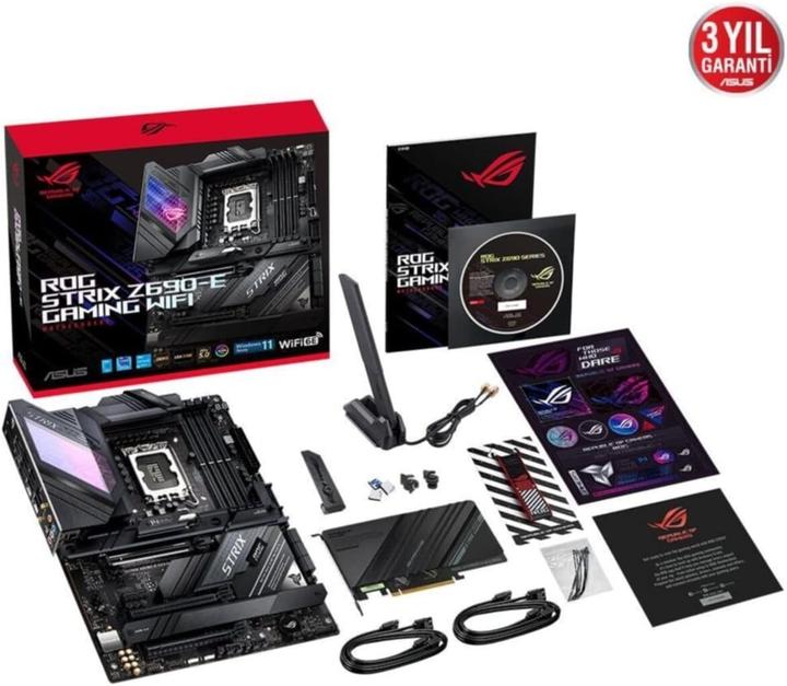 Image du produit ASUS ROG Strix Z690-E Gaming Wifi (LGA 1700, Intel Z690 (DDR5), ATX)