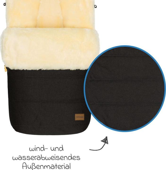 Produktbild Fillikid Fusssäcke für Kinderwagen & Buggys Lammfell-Fusssack Bernina Style für Buggy