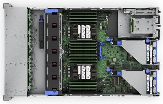 Actual product image HPE DL380 G11 4510 64G 8SFF H-STOCK (64 GB, Rack Server)