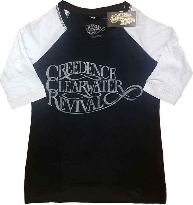 Produktbild Creedence Clearwater Revival TShirt Logo Raglanärmel (L)