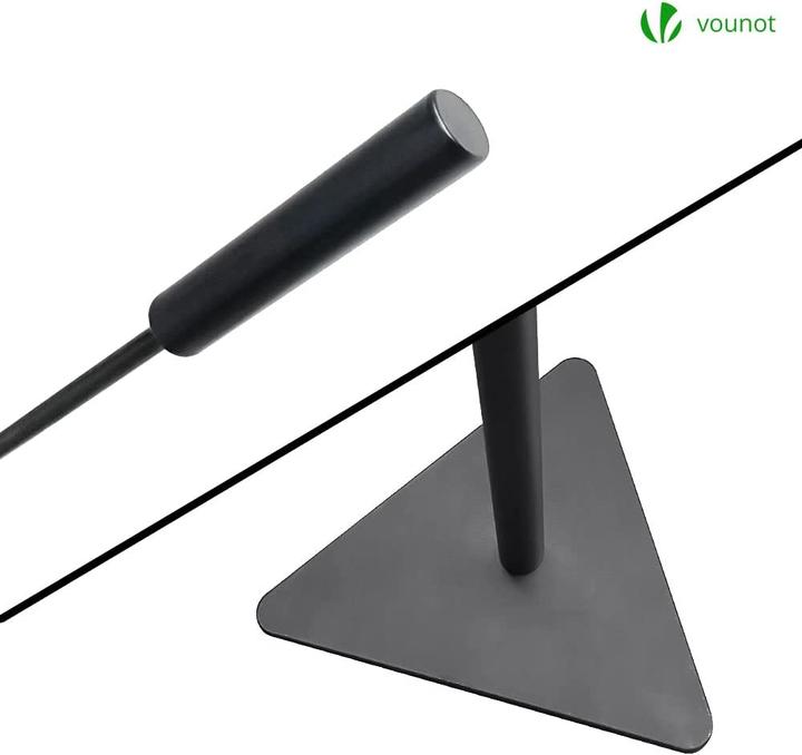 Immagine prodotto Vounot Set per caminetto, Nero (58 x 18 x 18 cm)