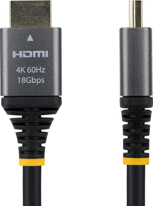 Immagine prodotto StarTech 5ft (1.5m) HDMI 2.0 Cable, 4K, Certified (1.50 m)