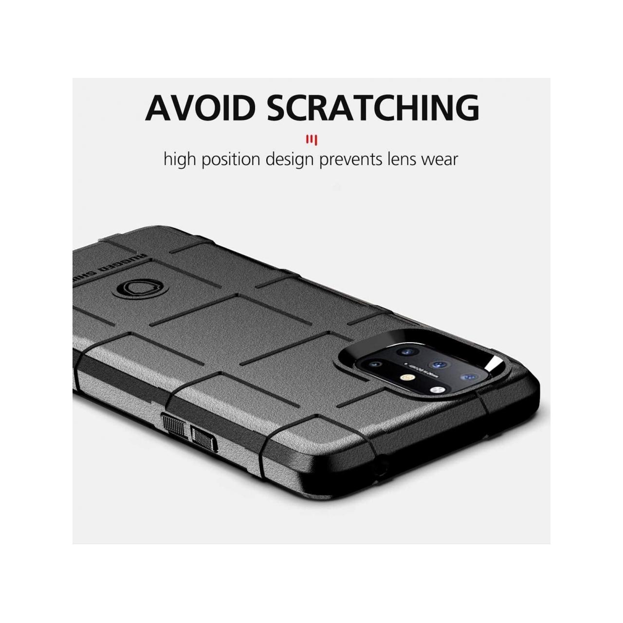 Thumbnail - Screenguard OnePlus 8T Rugged Shield Hülle (OnePlus 8T), Smartphone Hülle, Schwarz