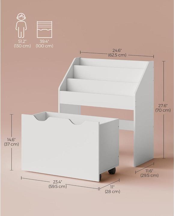 Actual product image Songmics Spielzeug Organizer