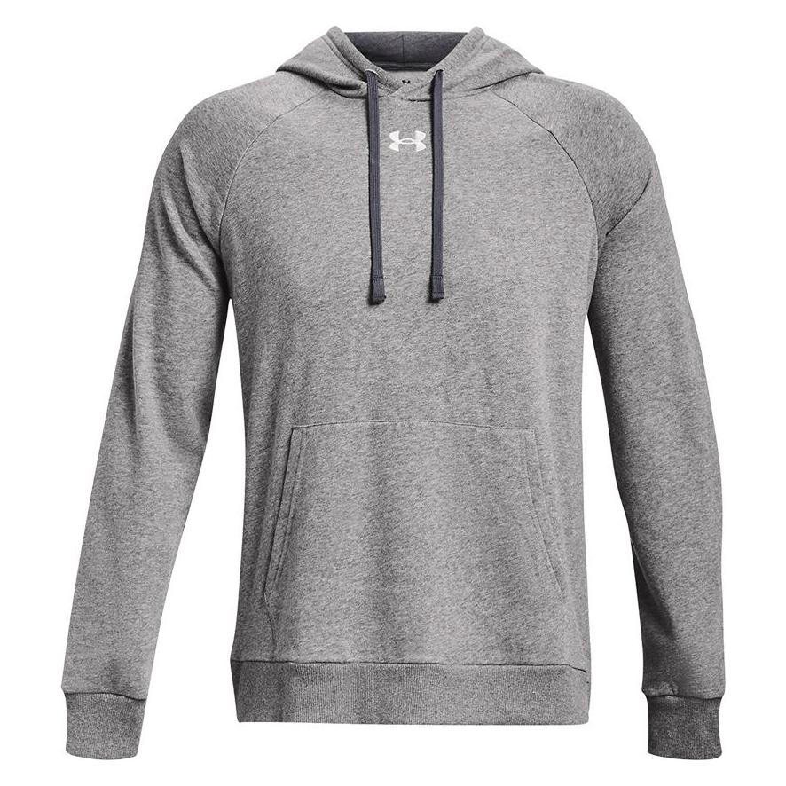 Under Armour, Herren, Pullover, Rival Fleece Logo Kapuzenpullover Herren, Grau, (Xs)