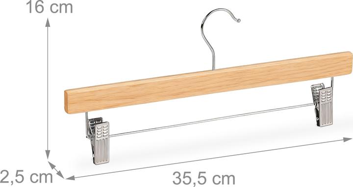 Productafbeelding Relaxdays 12x Hosenbügel (12x)