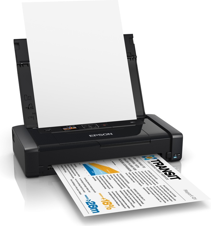 Actual product image Epson WorkForce WF-100W - colour - 5760 x 1440 DPI - 1 - A4 - 14 pages per minute - LC (Colour)