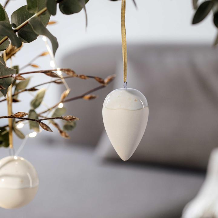 Actual product image Like. by Villeroy & Boch Winter Glow Ornaments Drops (6-part)
