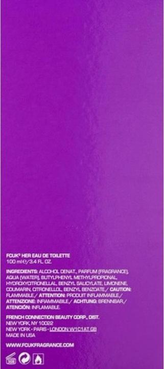 Image du produit French Connection Fcuk 3 (Eau de toilette, 100 ml)