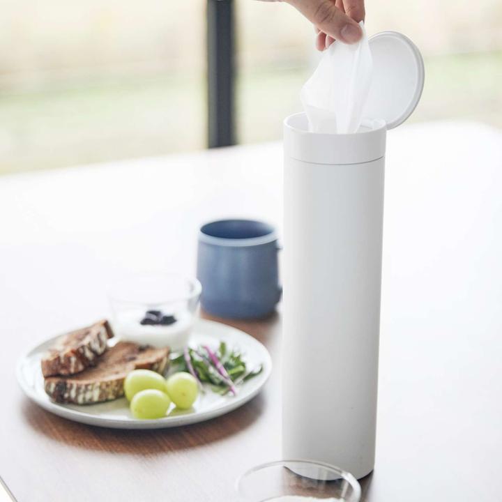 Actual product image Yamazaki Runde Taschentuchbox TOWER