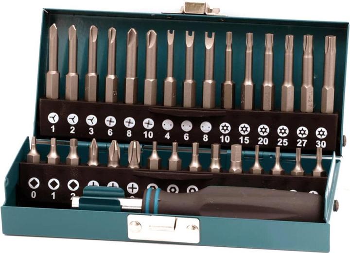 Produktbild wolfcraft 1 Kombi-Sicherheitsbit-Box Solid 31-tlg. (Innensechsrund TX)
