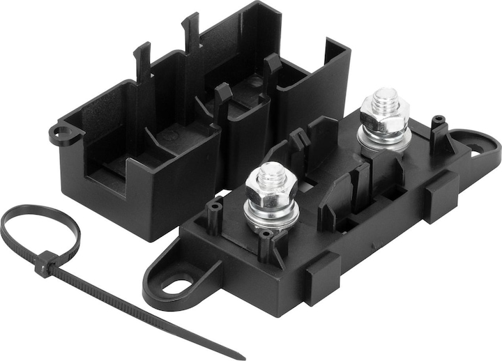 Produktbild Voltima Sicherungshalter Mega, Schwarz, 126x37.5x43.5 mm (M8)